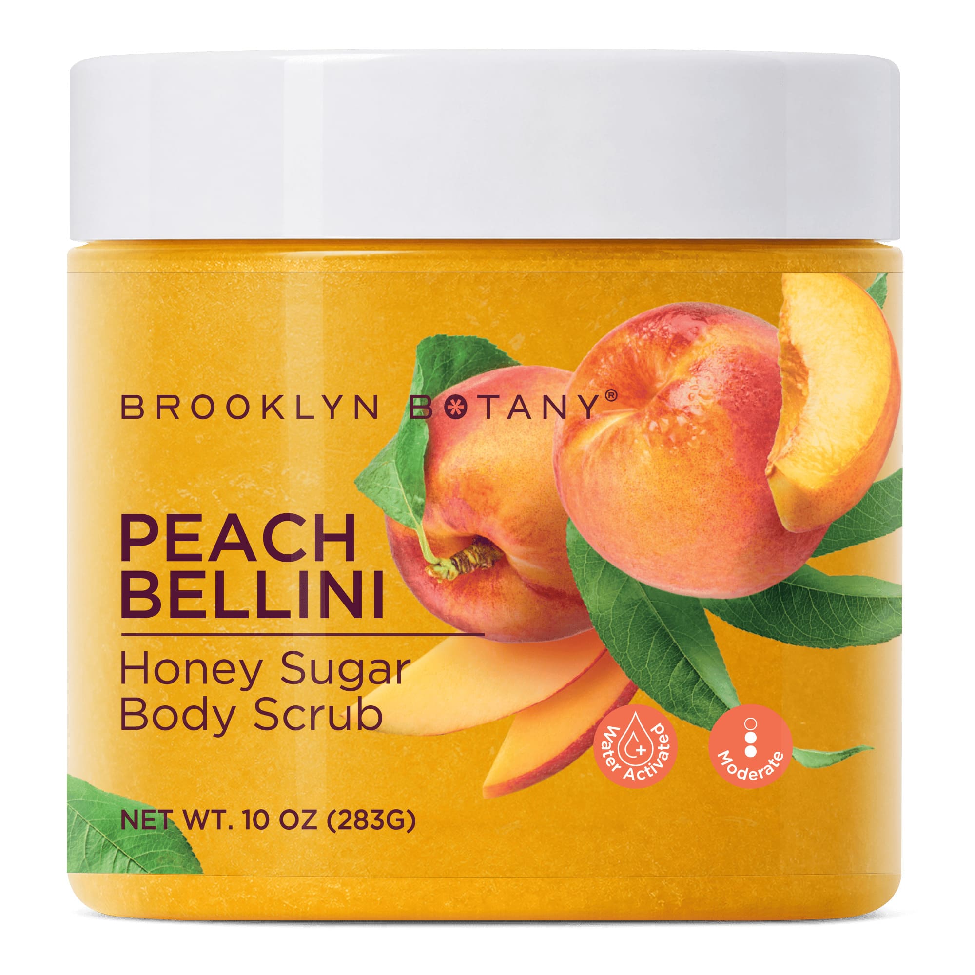 Peach Bellini Honey Sugar Body Scrub for Soft Skin