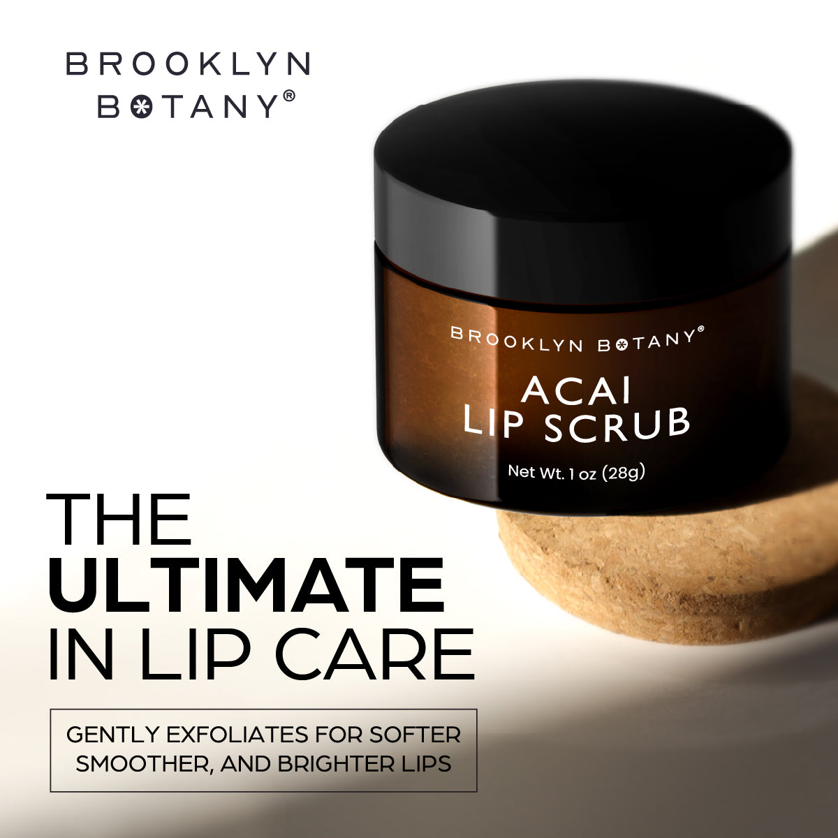 Lip Scrub Exfoliator - Acai 1 oz