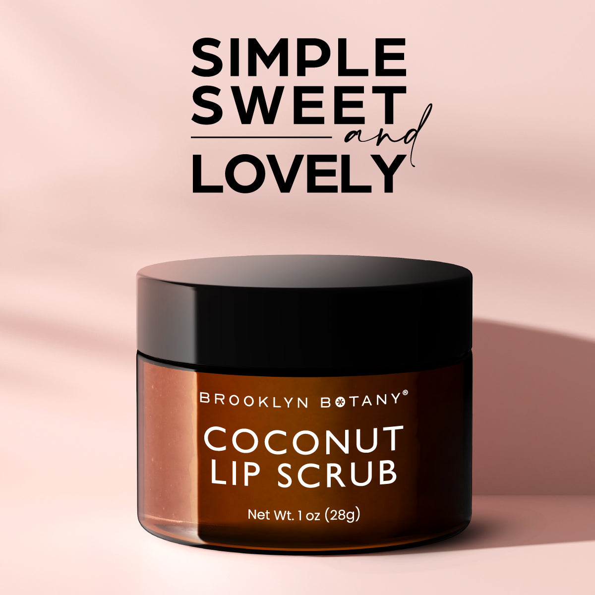 Lip Scrub Exfoliator - Coconut 1 oz