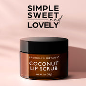 Lip Scrub Exfoliator - Coconut 1 oz