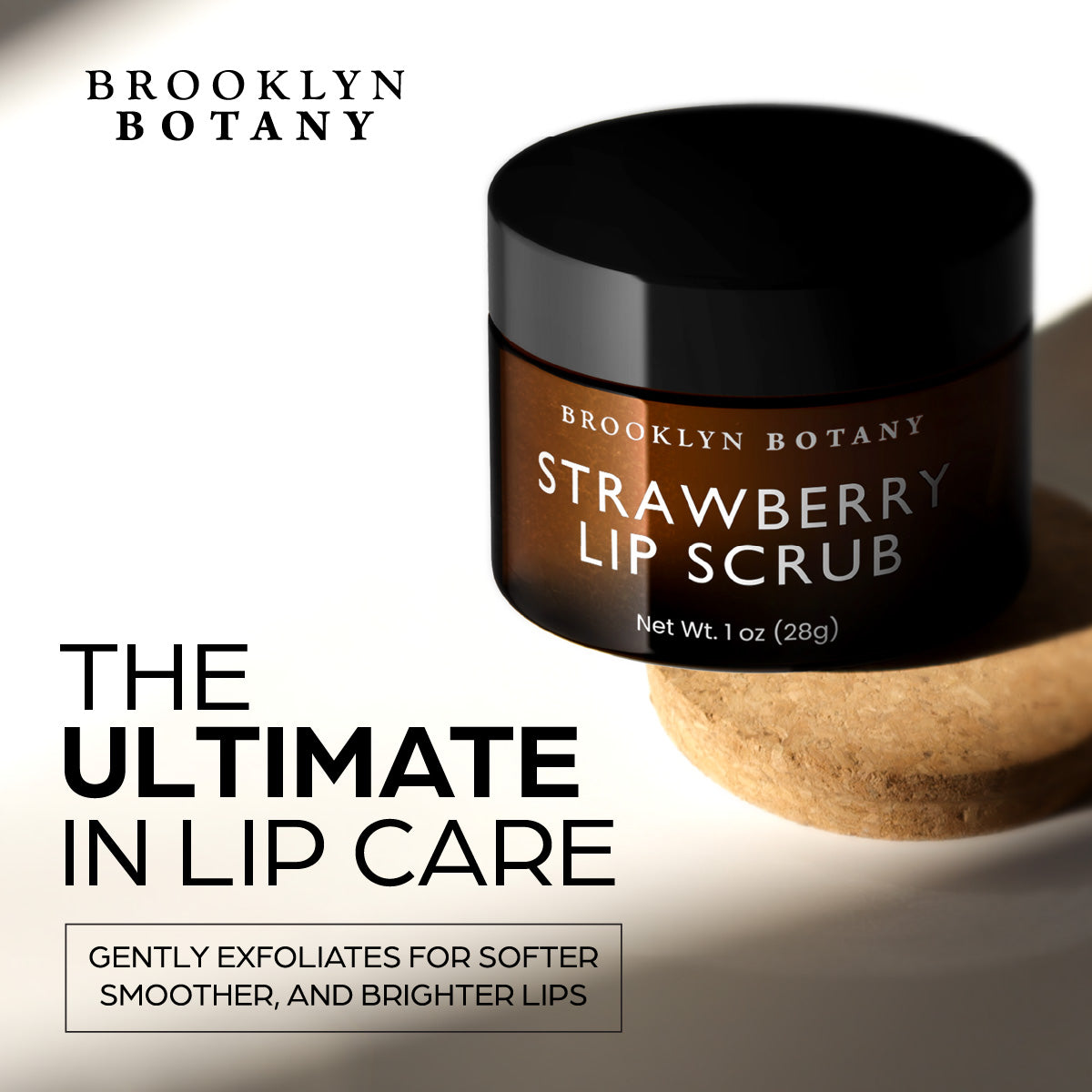 Lip Scrub Exfoliator - Strawberry 1 oz