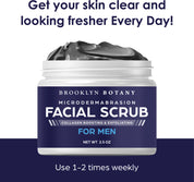 Microdermabrasion Facial Scrub for Men 2.5 oz