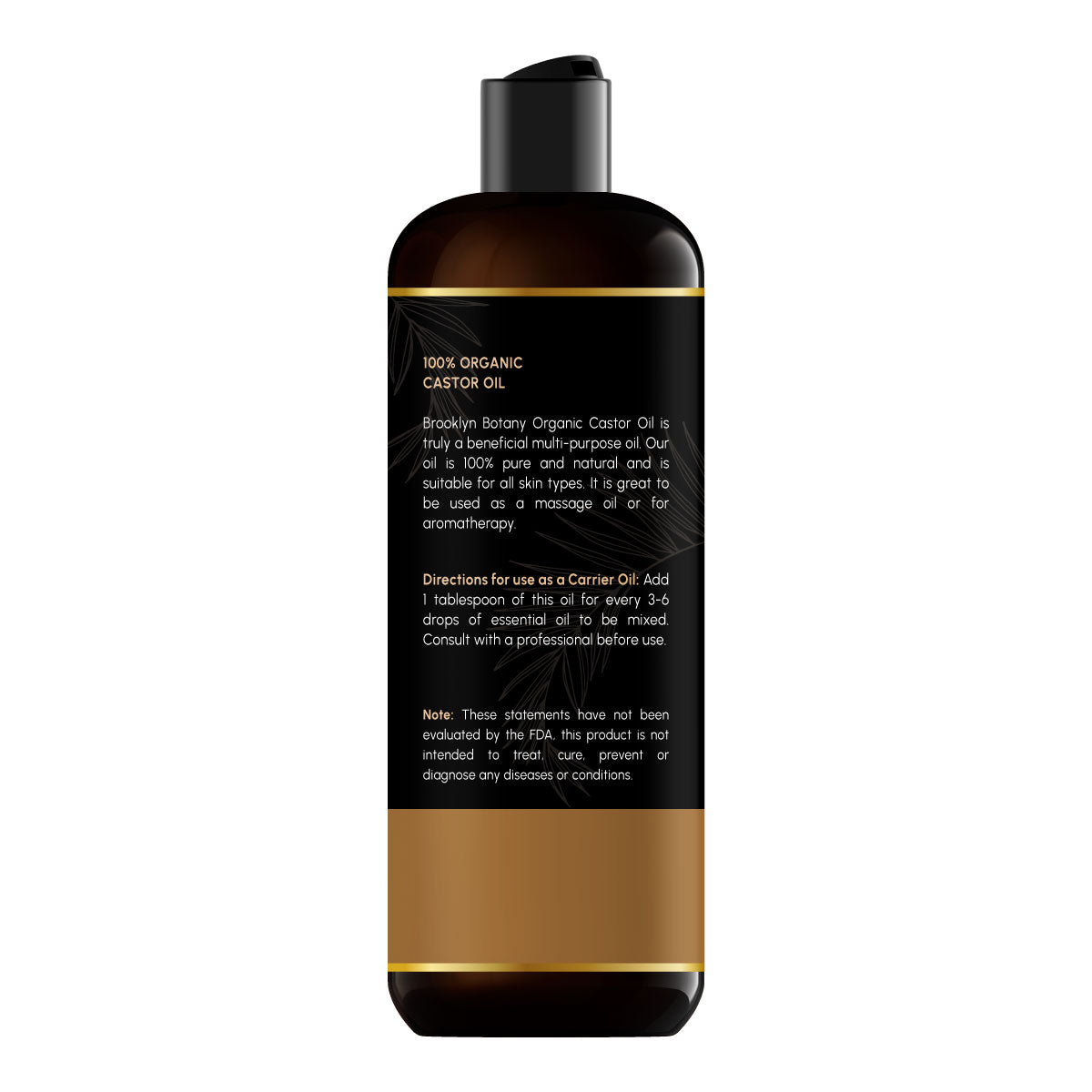 Organic Castor Oil 8 OZ