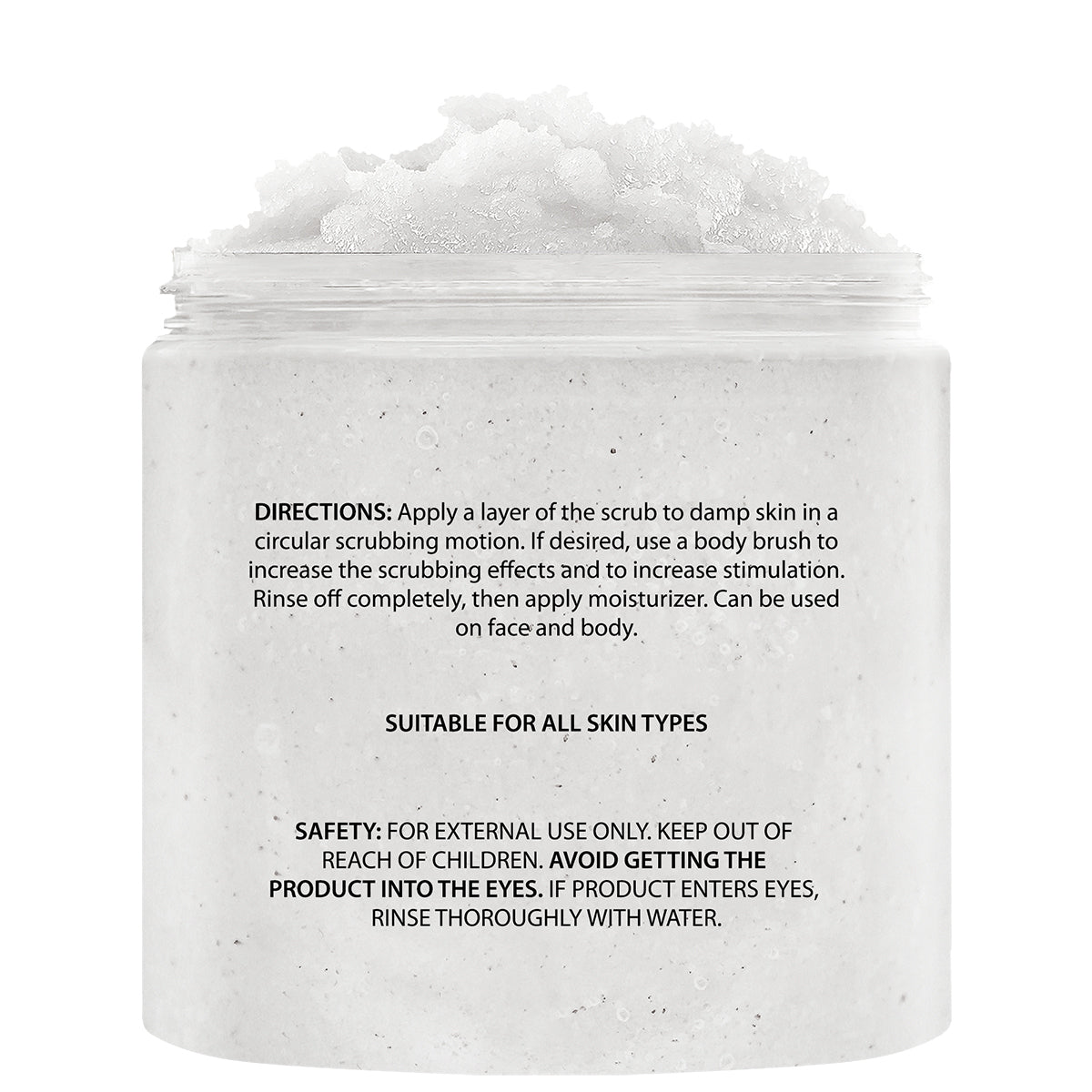 Coconut Milk Body Scrub 10 oz