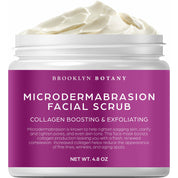Microdermabrasion Facial Scrub 2.5 oz – Exfoliating Face Scrub