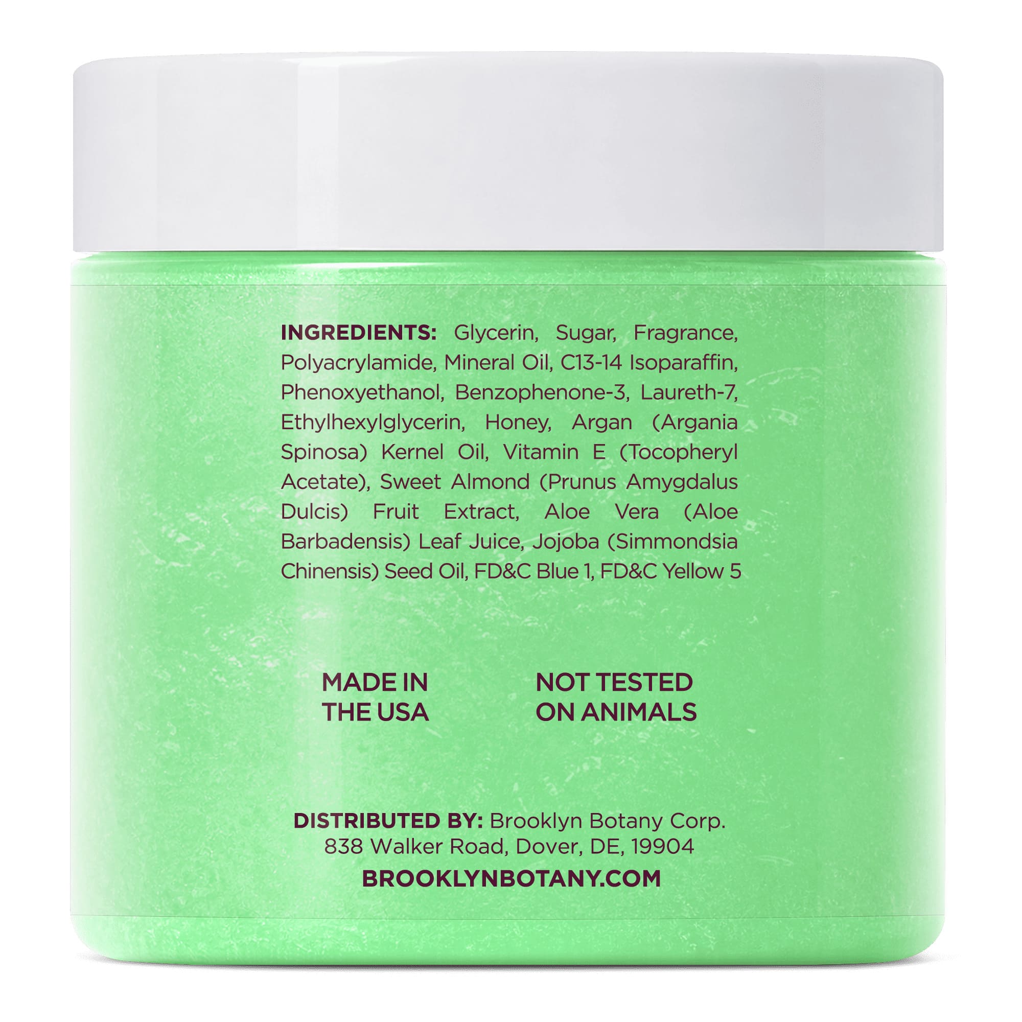Green Tea Honey Sugar Body Scrub