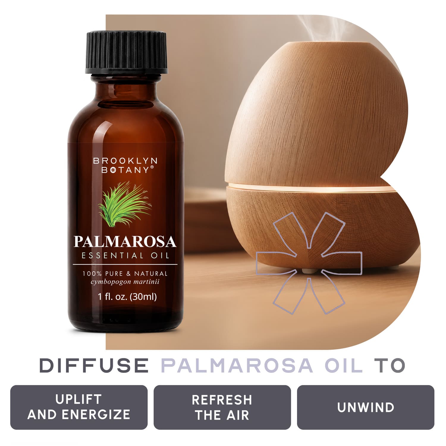 Palmarosa Essential Oil