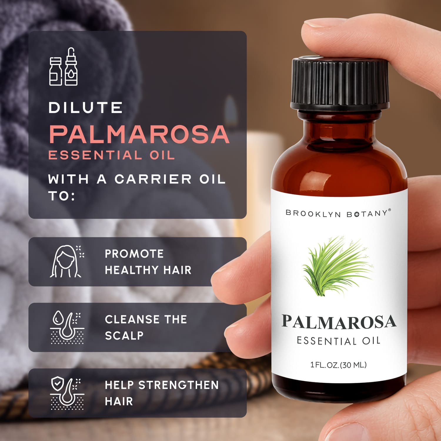 Palmarosa Essential Oil