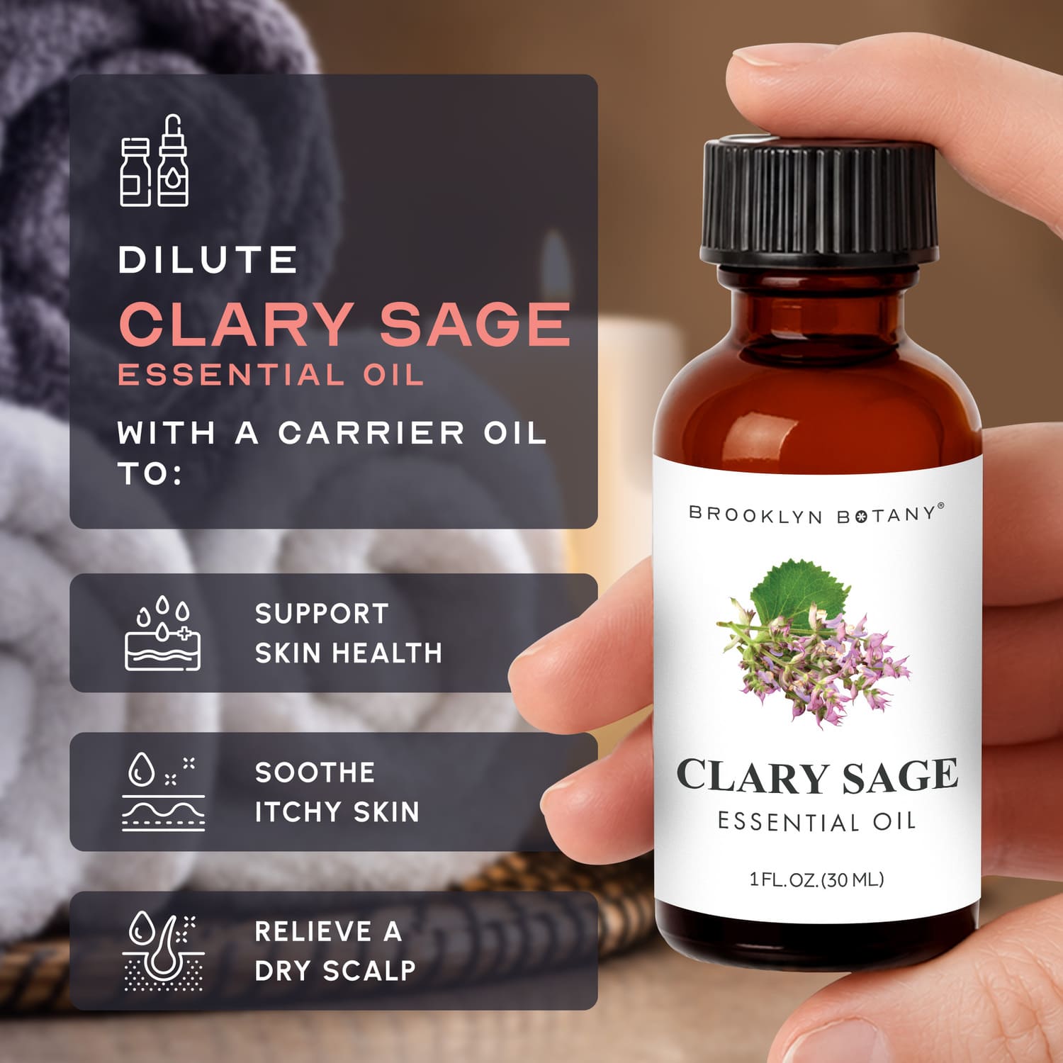 Clary Sage Essential Oil