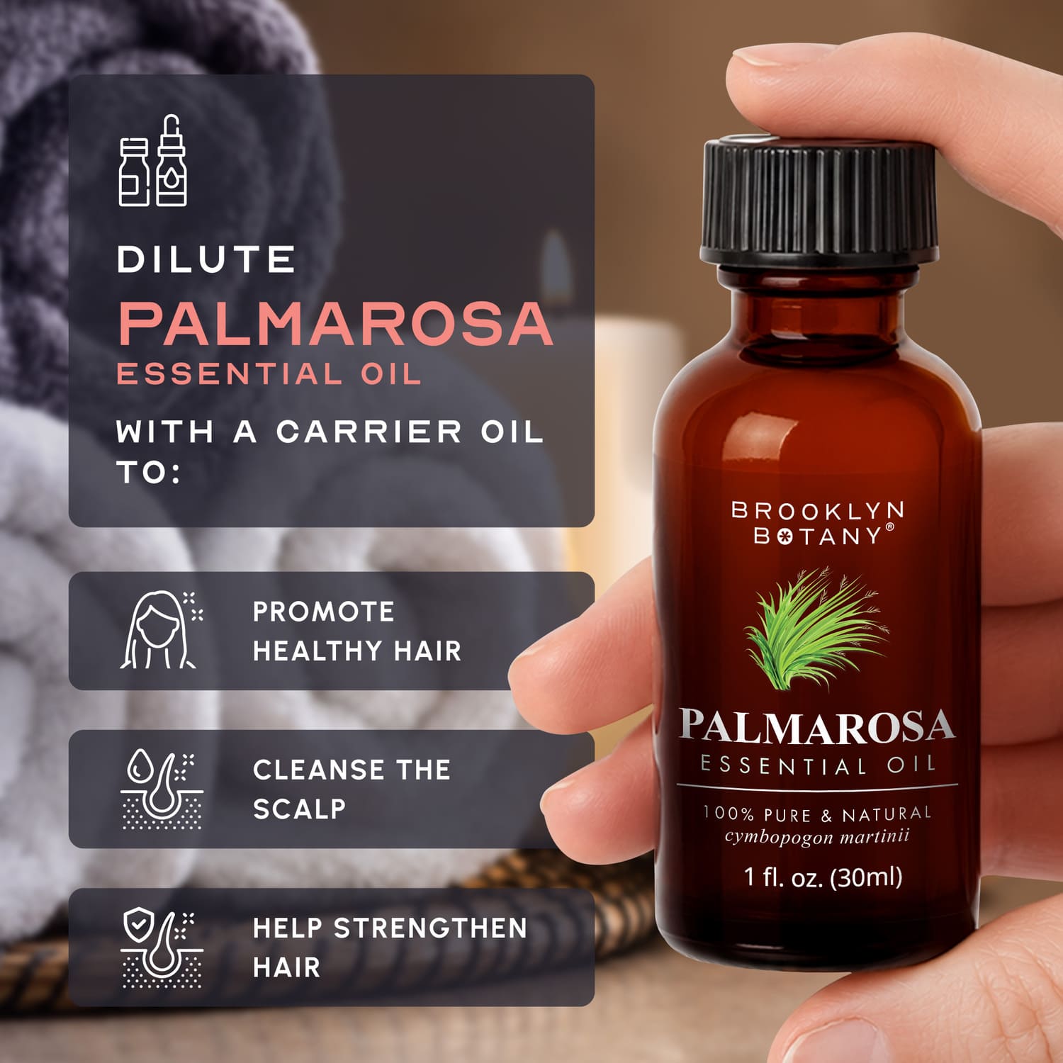 Palmarosa Essential Oil