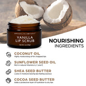 Lip Scrub Exfoliator - Vanilla