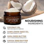 Lip Scrub Exfoliator - Strawberry