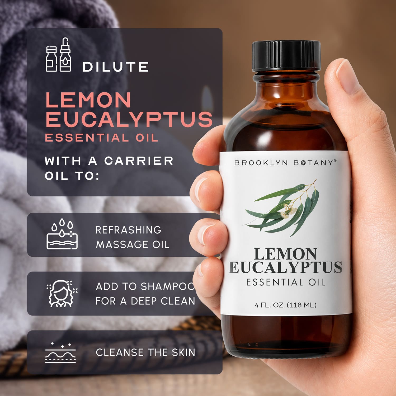Lemon Eucalyptus Essential Oil