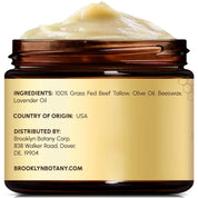 Beef Tallow Balm Infused with Lavender