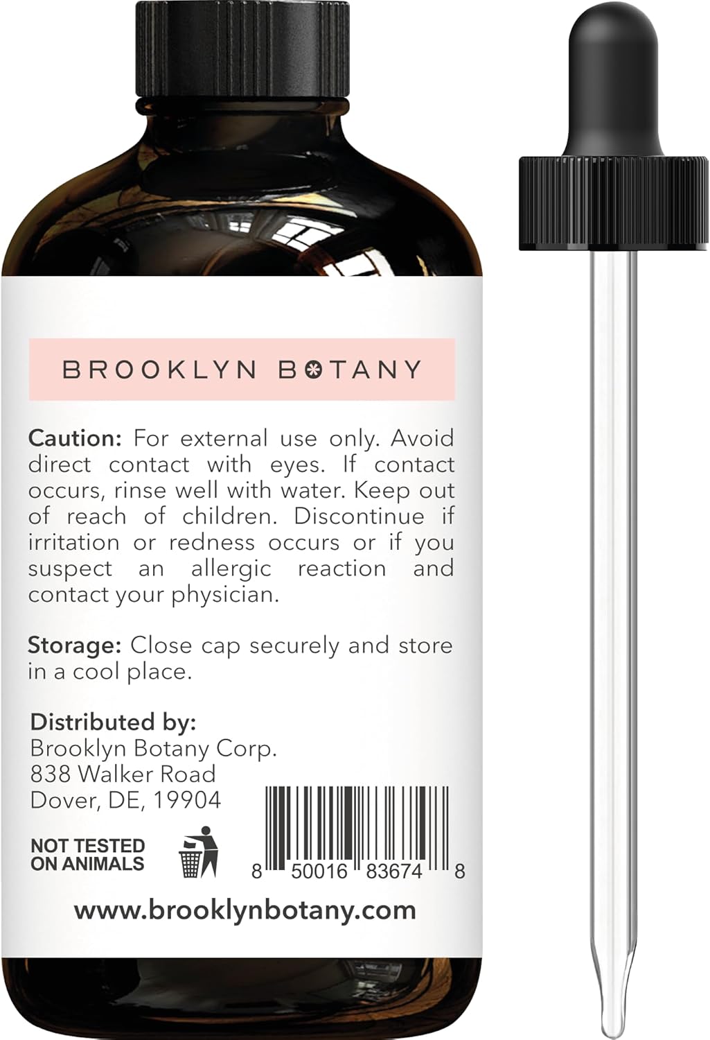 Brooklyn Botany Cedarwood Essential Oil - Huge 118 ml - 100% Pure and Natural - Premium Grade with Dropper - for Aromatherapy and Diffuser