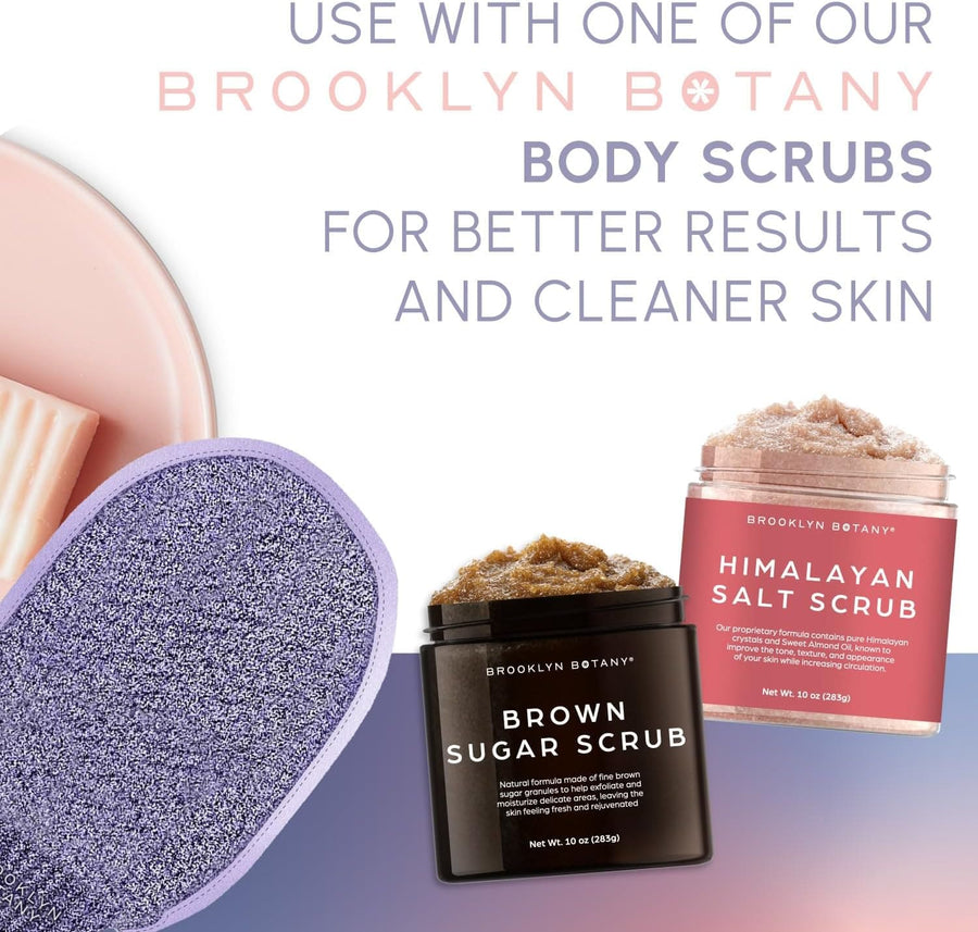 How to use Exfoliating Mitt for Bath and Shower - 2pcs Pack