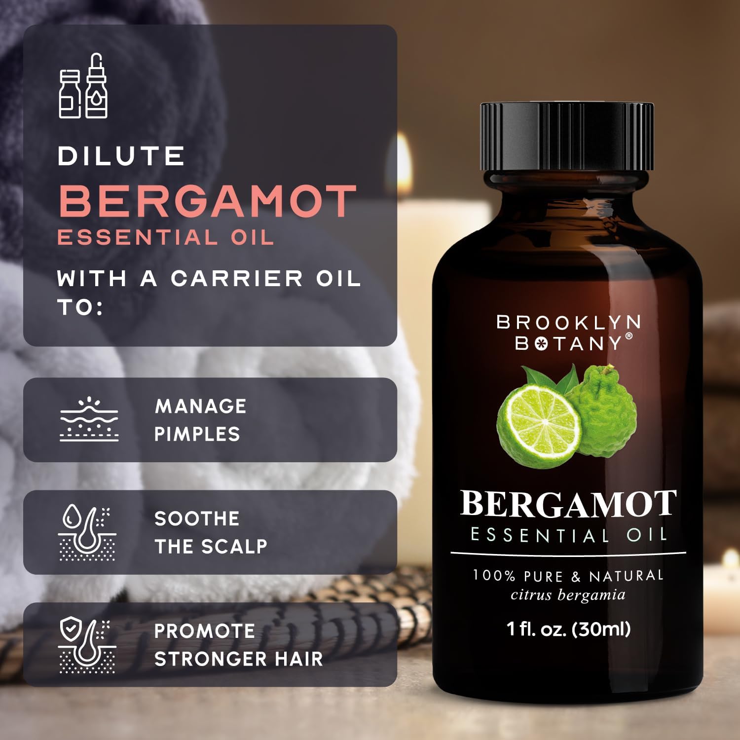 Bergamot Essential Oil 1 oz