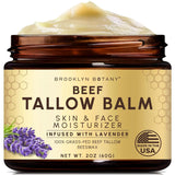 Beef Tallow Balm Infused with Lavender