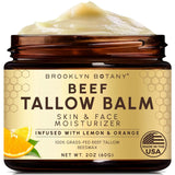 Beef Tallow Balm infused with Orange and Lemon Oil