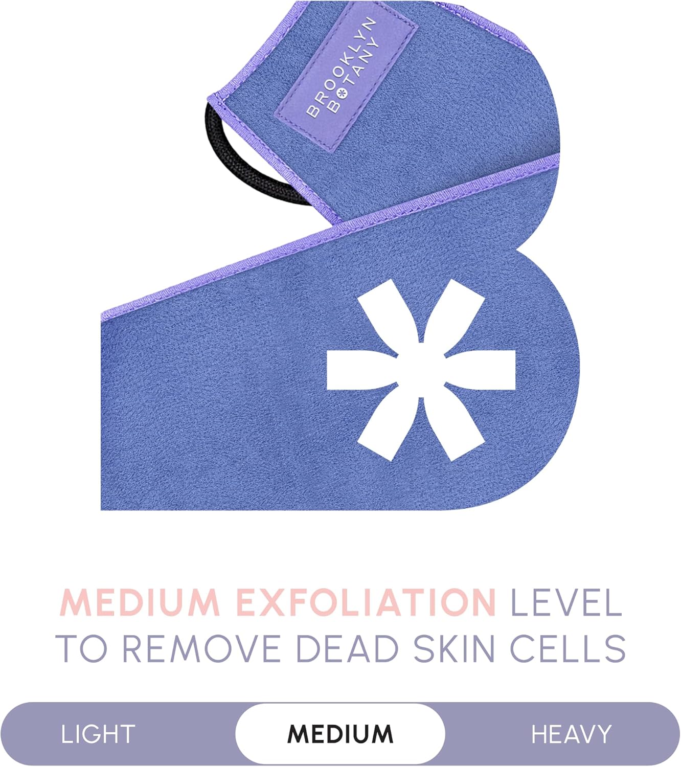 Exfoliating Back Scrubber for Shower and Bath with Handles