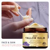 Beef Tallow Balm Infused with Lavender