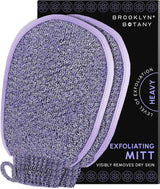 Exfoliating Mitt for Bath and Shower - 2pcs Pack
