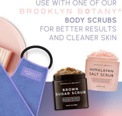 Exfoliating Back Scrubber for Shower and Bath with Handles