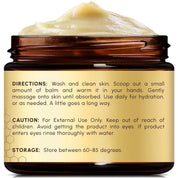 Beef Tallow Balm infused with Orange and Lemon Oil