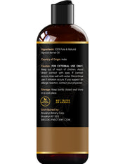 Brooklyn Botany Apricot Kernel Oil for Skin, Hair and Face - 100% Pure and Natural Body Oil and Hair Oil - Carrier Oil for Essential Oils, Aromatherapy and Massage Oil - 8 fl Oz