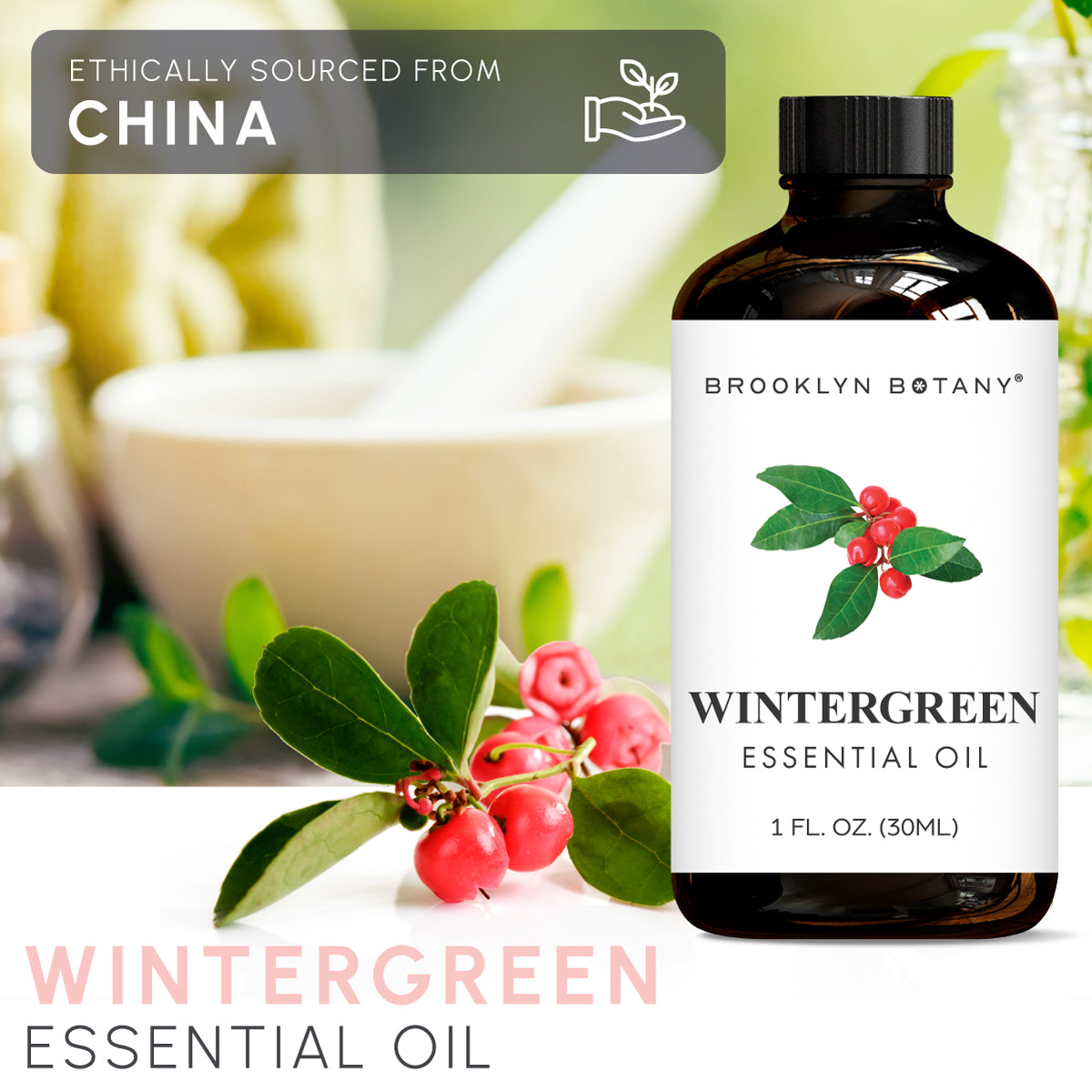 Wintergreen Essential Oil 1 OZ