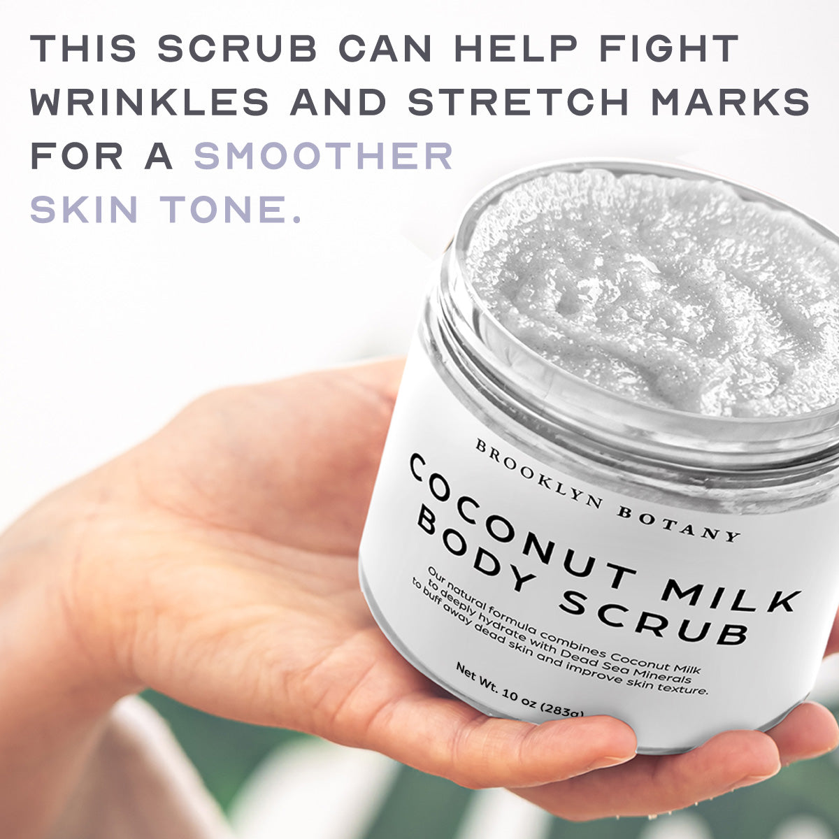 Coconut Milk Body Scrub 10 oz