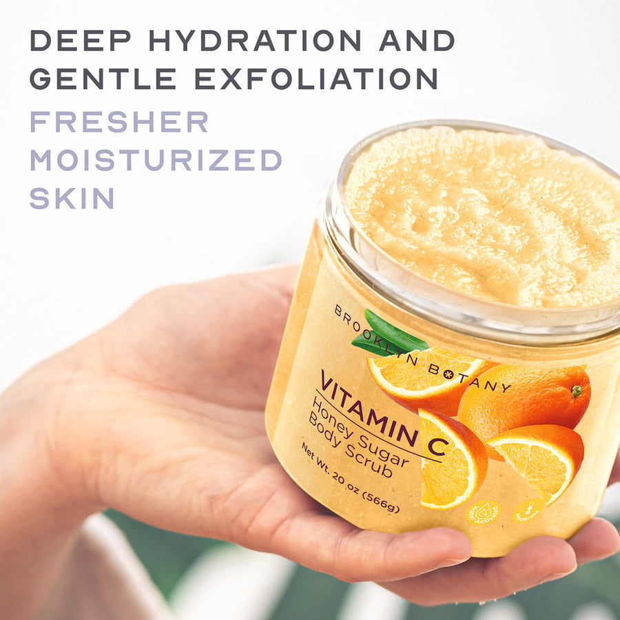 How to use Vitamin C Honey Sugar Body Scrub