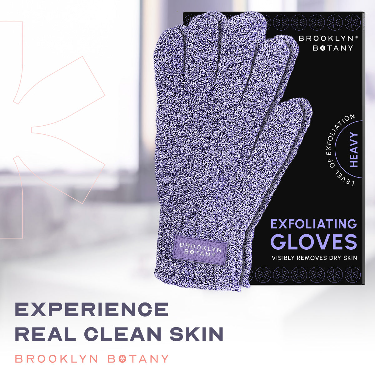 Exfoliating Gloves for Bath and Shower – Heavy Duty