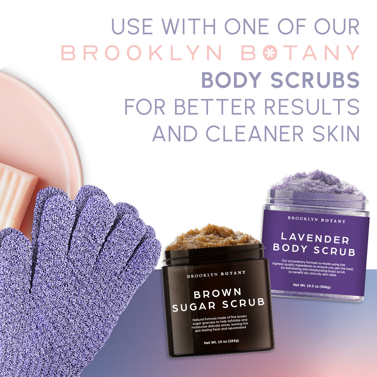 Brooklyn Botany Exfoliating Gloves - Thumbnail 4