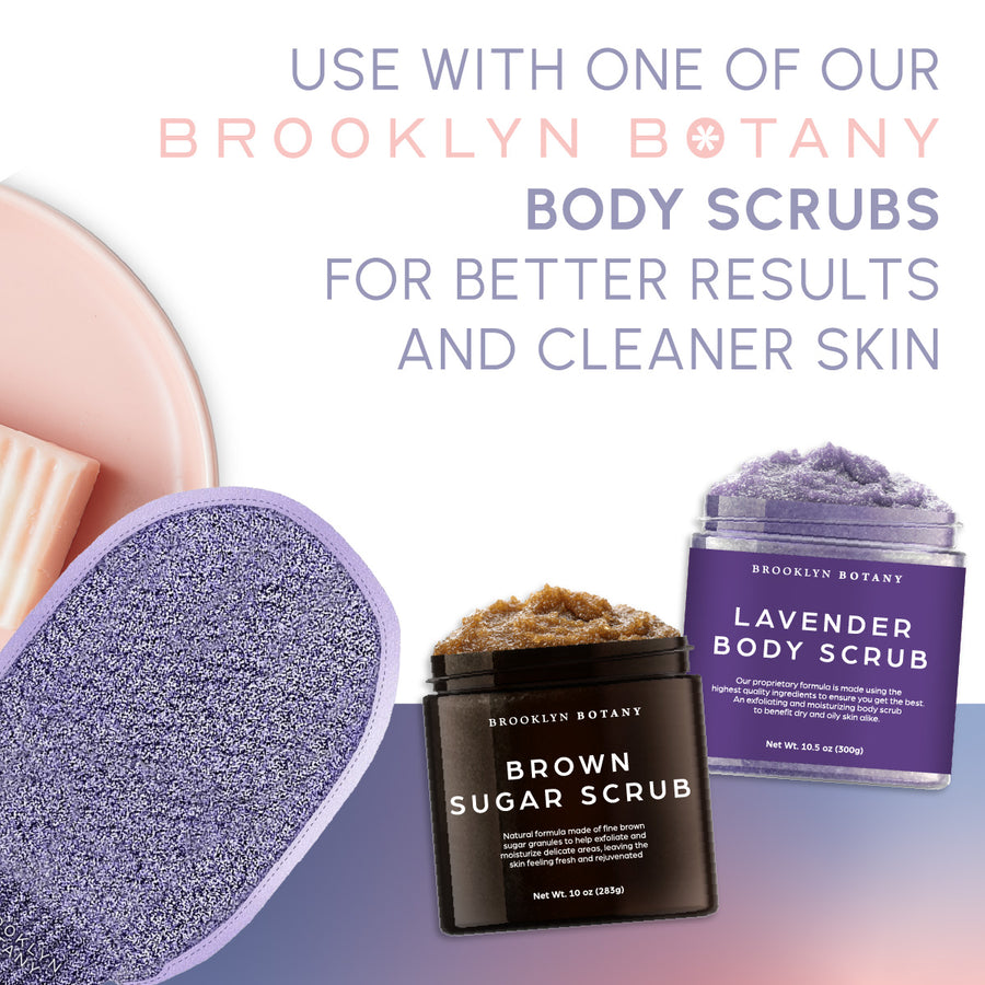 How to use Exfoliating Mitt for Bath and Shower