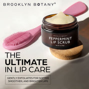 Lip Scrub Exfoliator with Silicone Scrubber