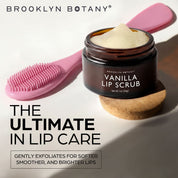 Lip Scrub Exfoliator with Silicone Scrubber